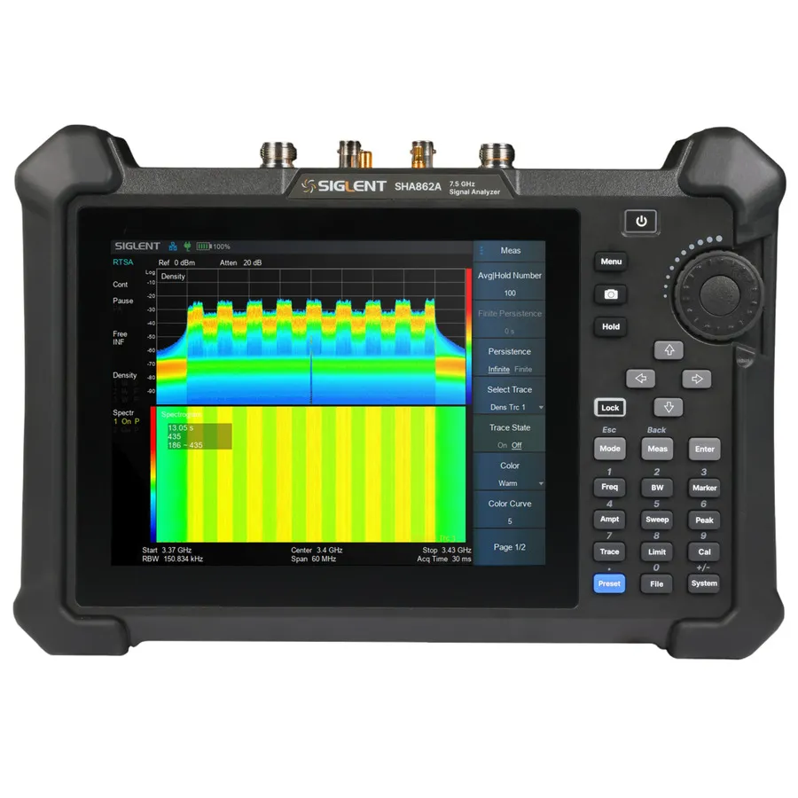 Analizzatore di Spettro Portatile Siglent SHA862A