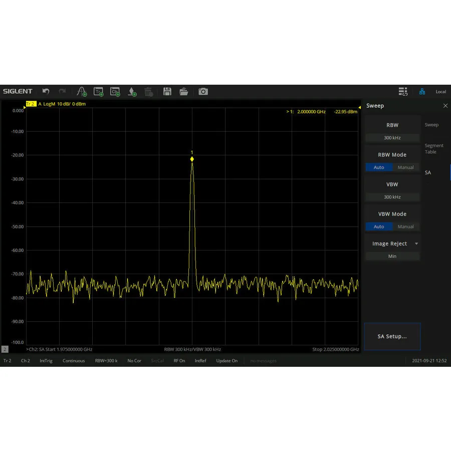 Analizzatore di Spettro Siglent SNA5000-SA