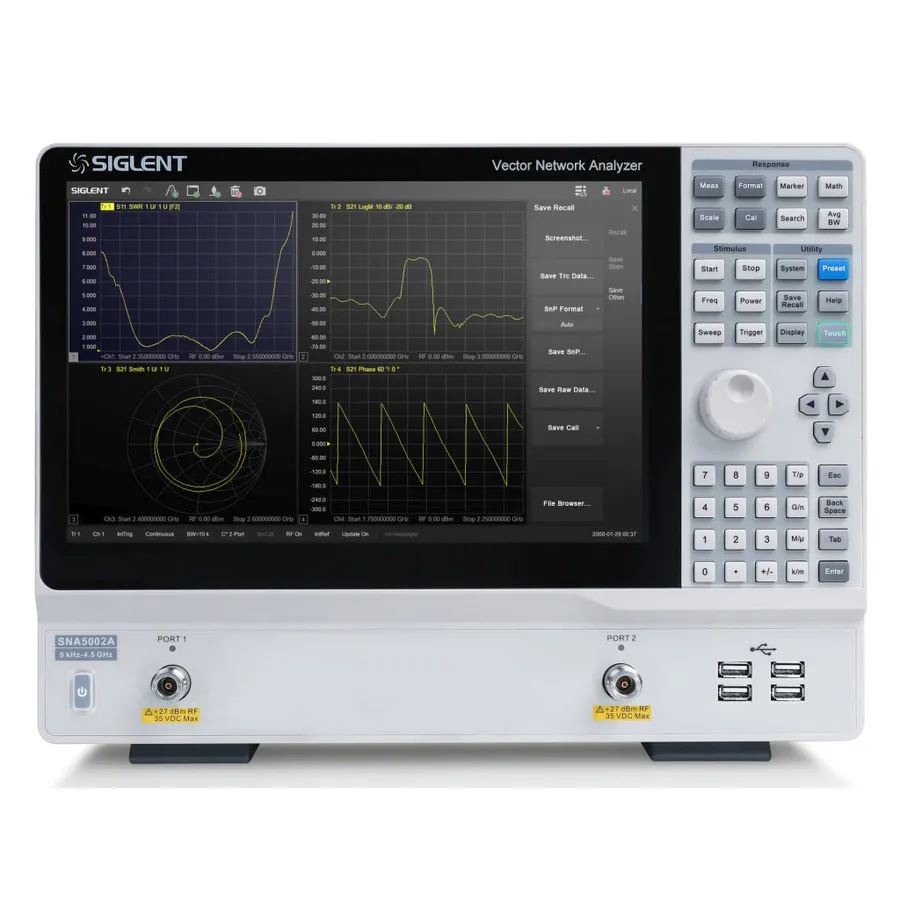 Siglent SNA5022A Analizzatore di Rete Vettoriale