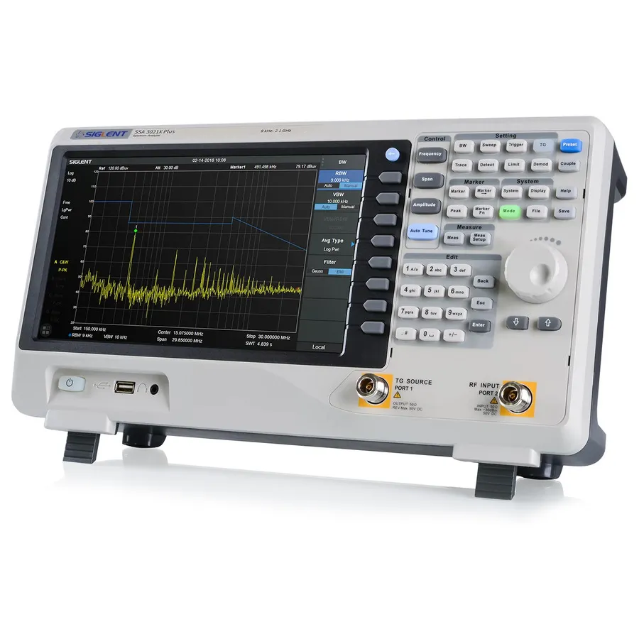 Analizzatore di Spettro Siglent SSA3021X Plus