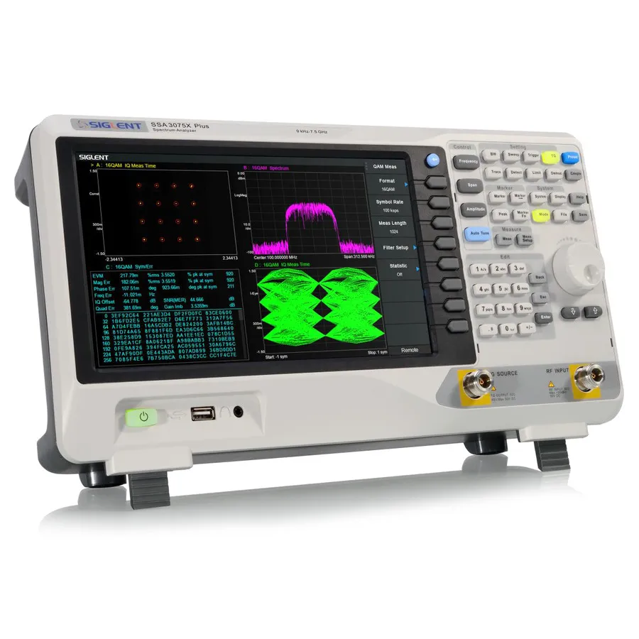 Analizzatore di Spettro Siglent SSA3075X Plus