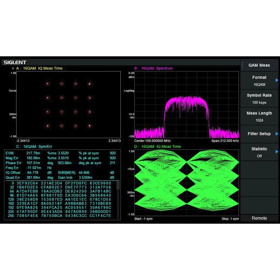 Software di Acquisizione Dati IQ Siglent SSA5000-IQA