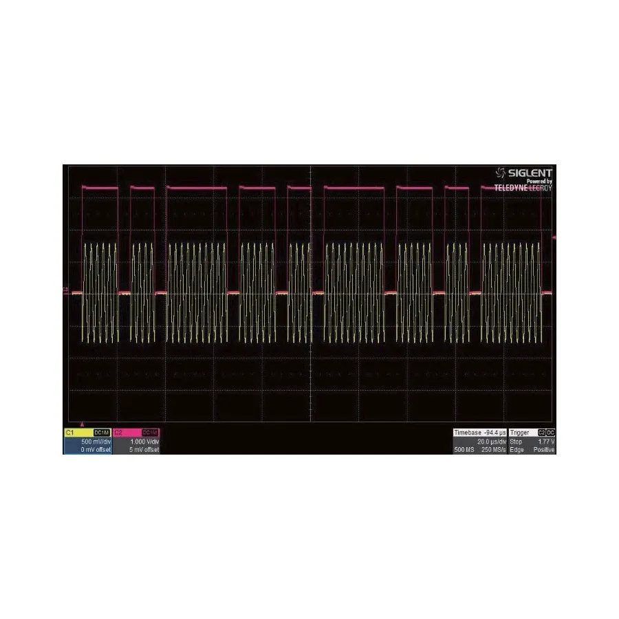 Opzione software del generatore di treni di impulsi Siglent SSG5000X-PT