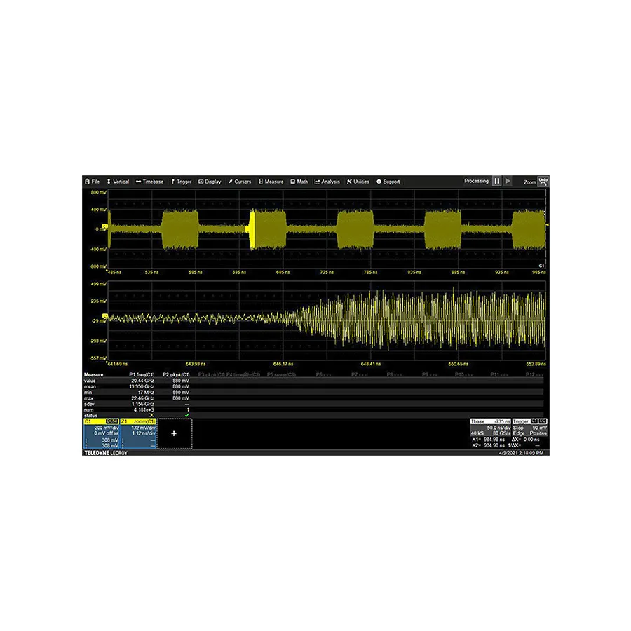 Siglent SSG5080A-PT Generatore Treni di Impulsi
