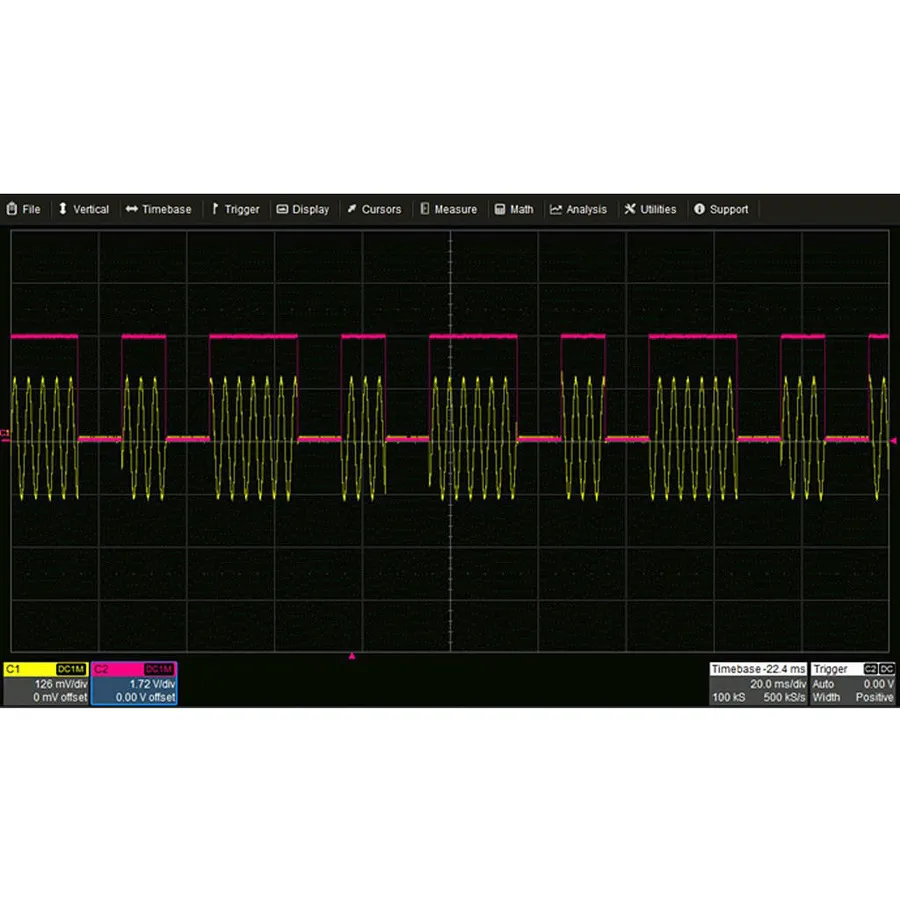 Generatore di treni di impulsi Siglent SSG6080AV-PT