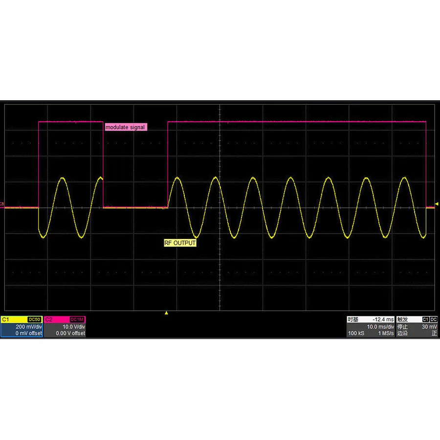 Modulazione impulsi Siglent SSG6080AV-PU
