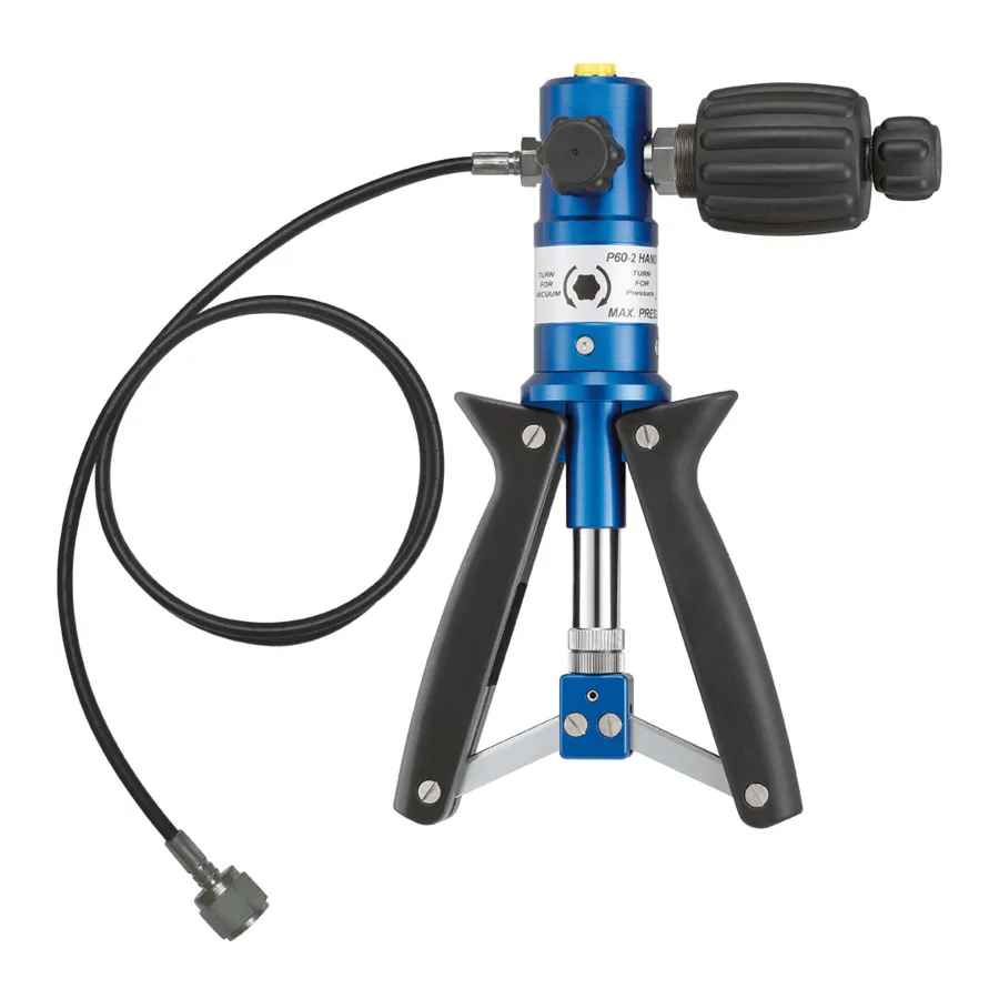 Pompa di prova manuale pneumatica Sika USA EPPM0600BL0000US
