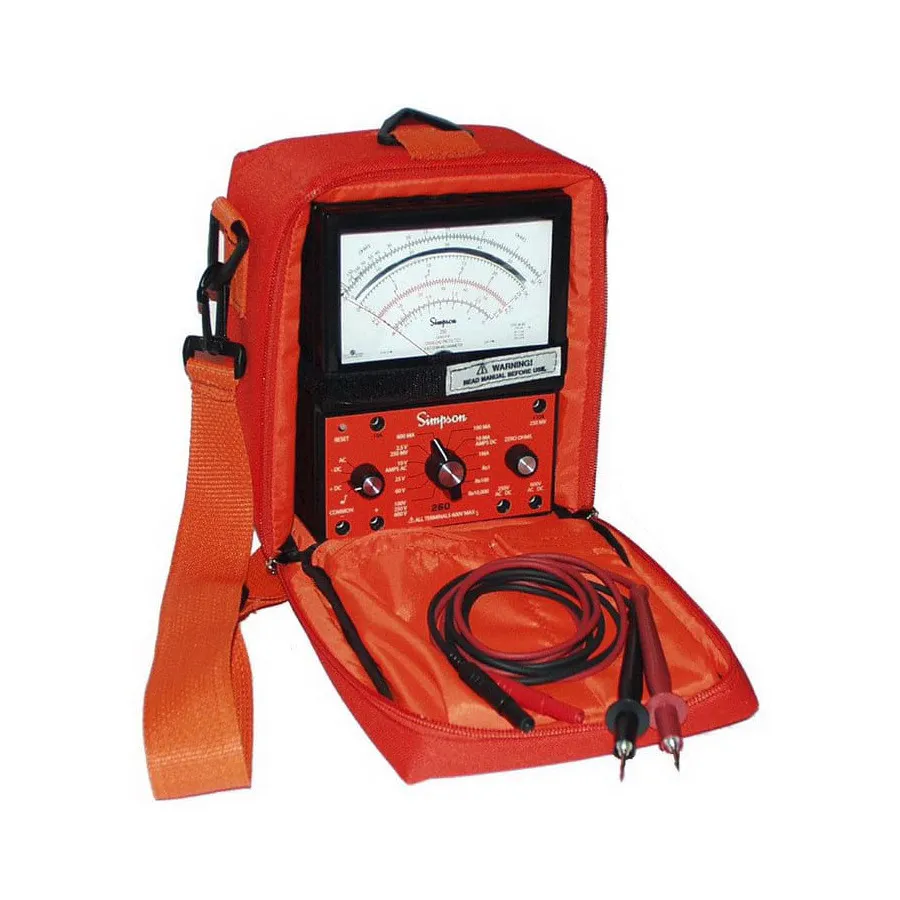 Simpson Electric 12398 Voltmetro-Ohmmetro