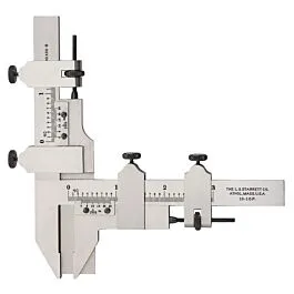 Starrett 456MBZ Calibri Vernier per Denti