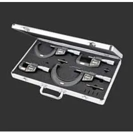 Set di micrometri elettronici Starrett S3732BXFLZ, 0-4"