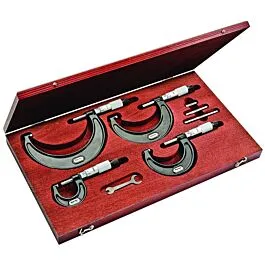 Starrett SV436.1MBXRLZ Set di Micrometri Esterni 0-100mm