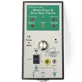 Static Solutions CT-8920 Tester per cinghie da polso e grounders per talloni