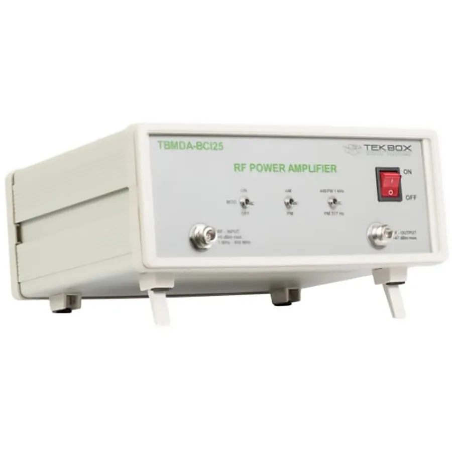 Amplificatore di potenza a banda larga modulato TekBox TBMDA-BCI25