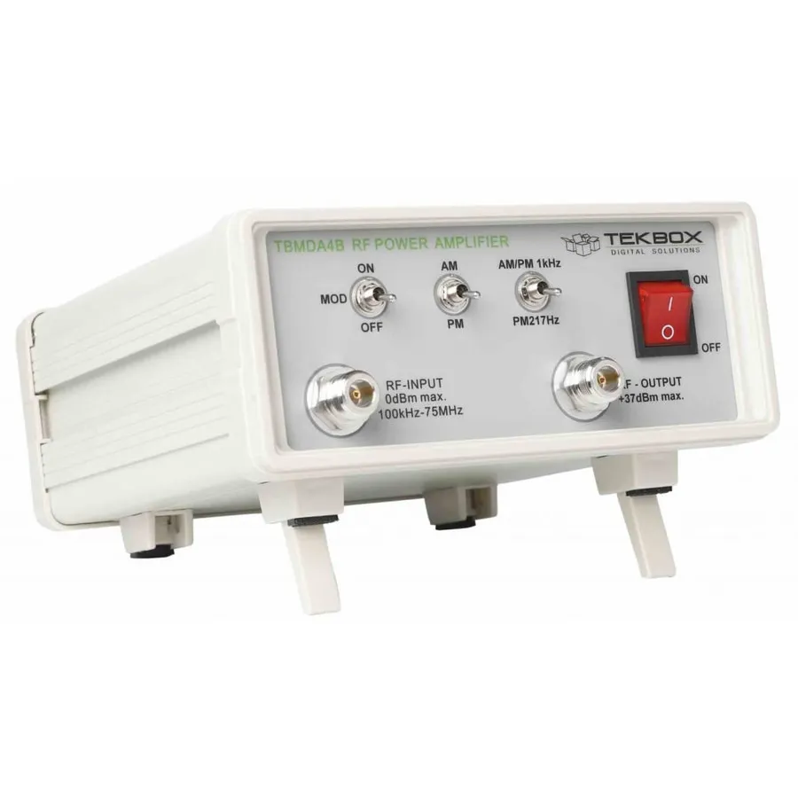 Amplificatore di potenza a banda larga modulato TekBox TBMDA4B