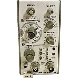 Amplificatore Differenziale Tektronix 7A22
