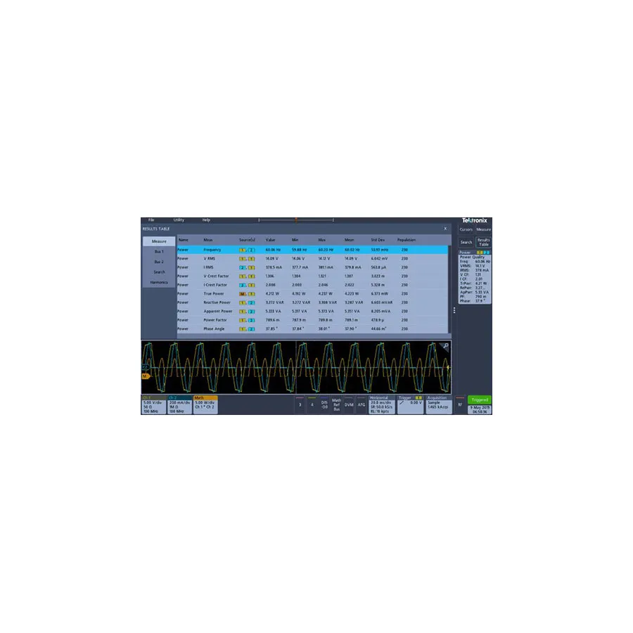 Licenza di Misurazione e Analisi della Potenza Tektronix SUP3/PWR