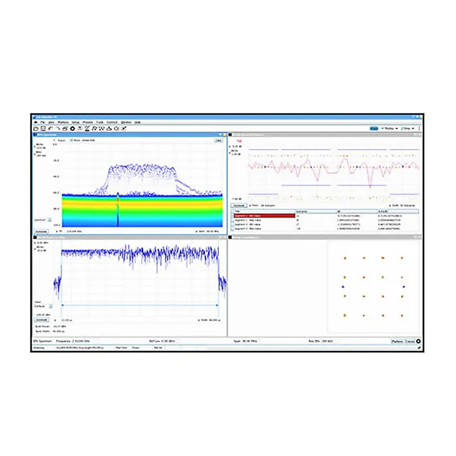Tektronix SV2CNL-SVPC Collegamento in Tempo Reale a MDO4000B/C e Misurazioni WLAN