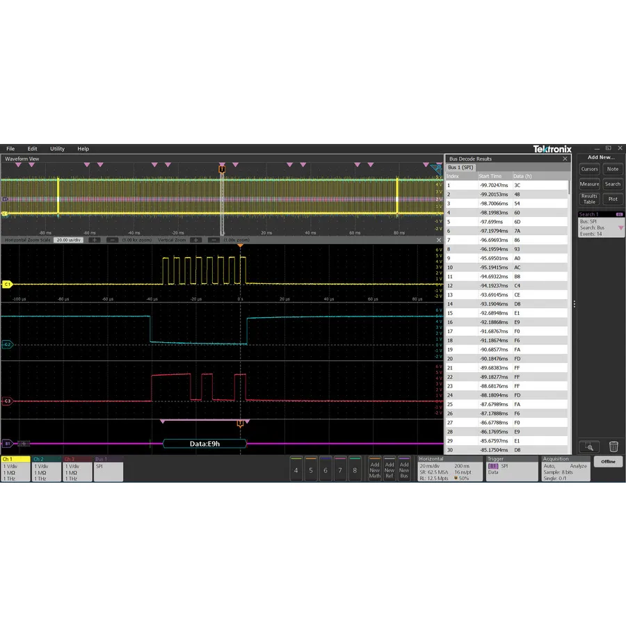Licenza software Tektronix TEKSCOPE-PRO-SR Pro Serial Decode