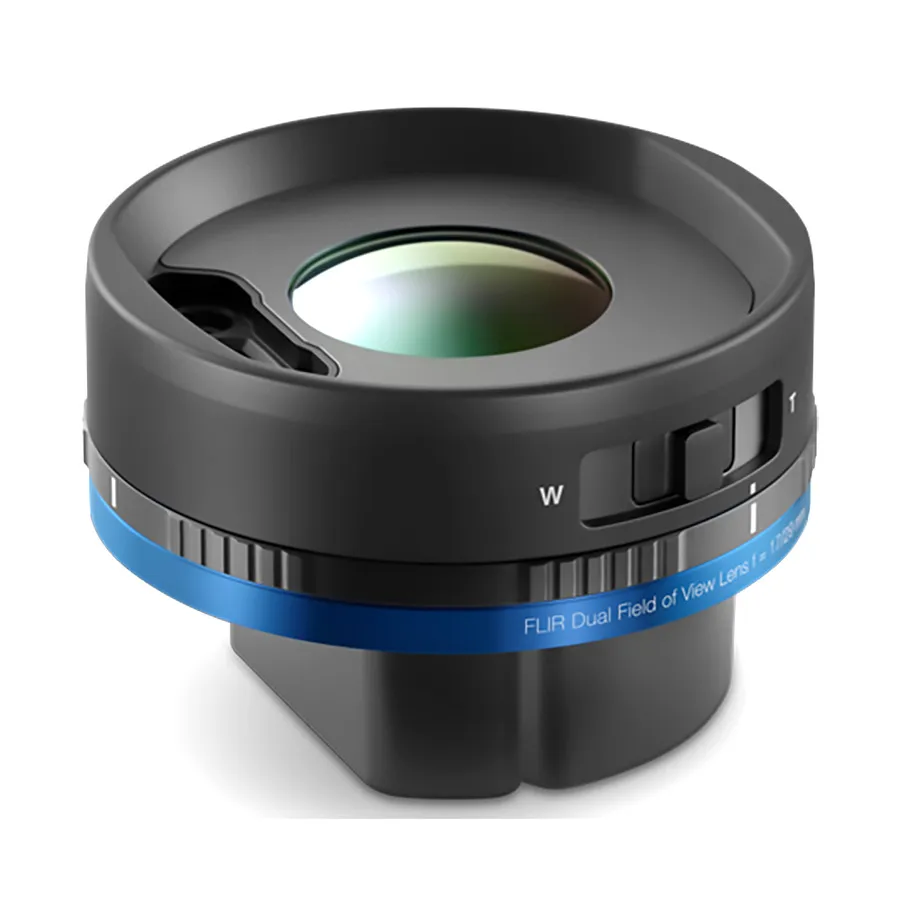 Lente a doppio campo visivo Teledyne FLIR FlexView 10/17mm DFOV per imaging termico