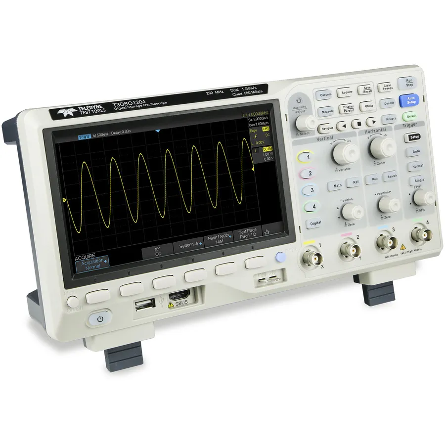 Teledyne LeCroy T3DSO1204 Oscilloscopio Digitale