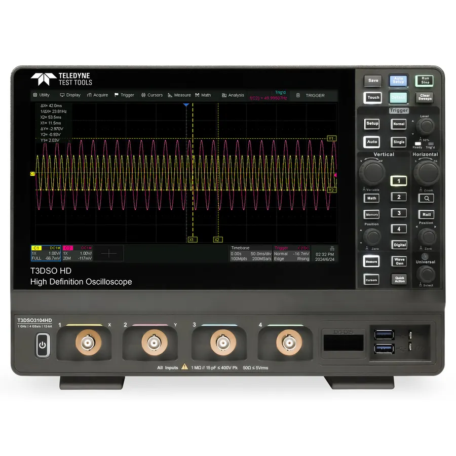 Oscilloscopio Digitale Teledyne LeCroy T3DSO3024HD