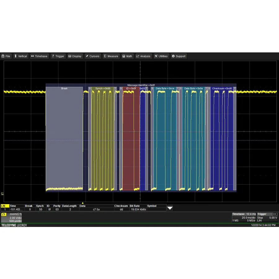 Teledyne LeCroy WS4KHD-EMB TD Opzione Bundle Incorporato