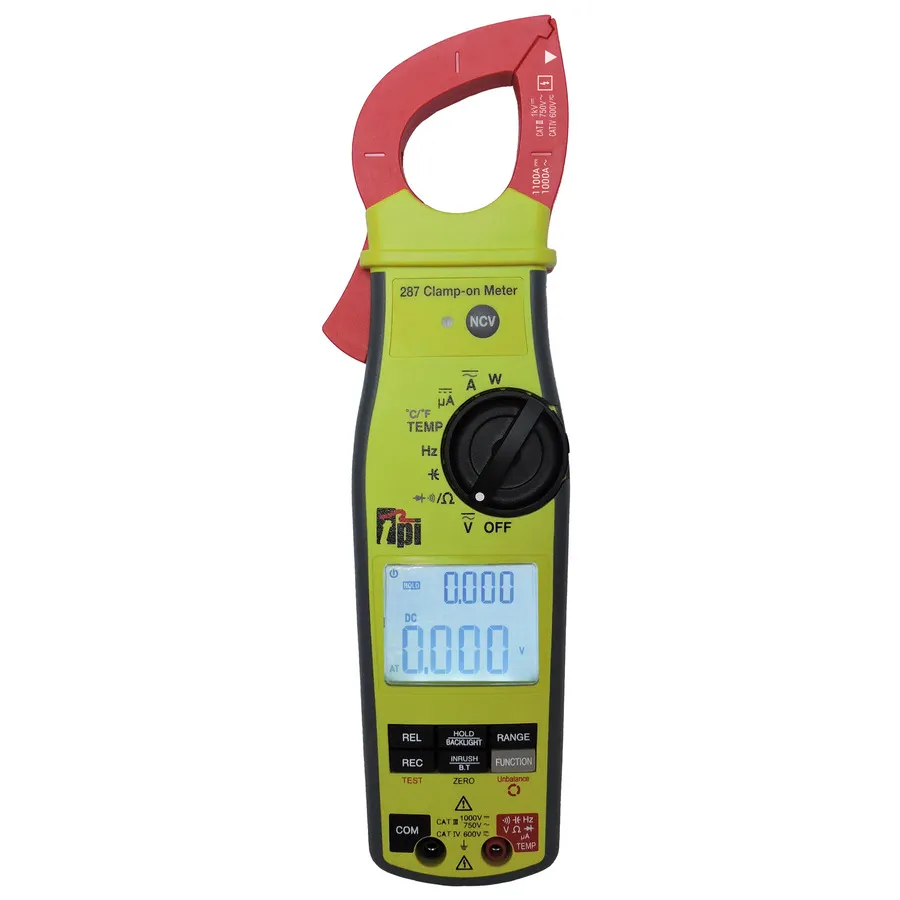 Pinza Amperometrica Digitale TPI 287
