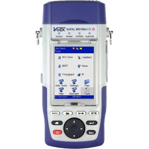 Soluzione di test Ethernet VeEX MX100e+