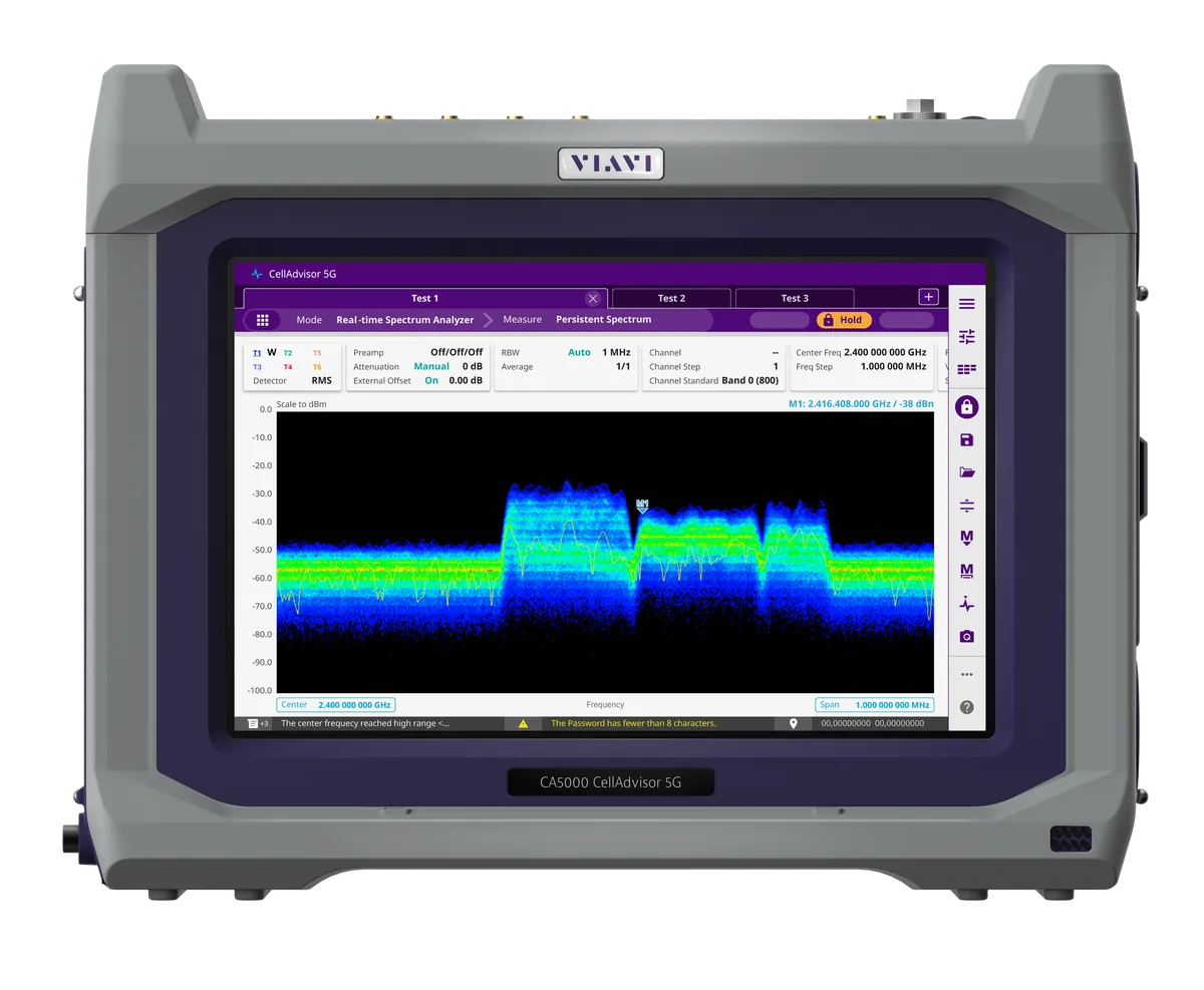 Analizzatore base station 5G Viavi CellAdvisor 5G