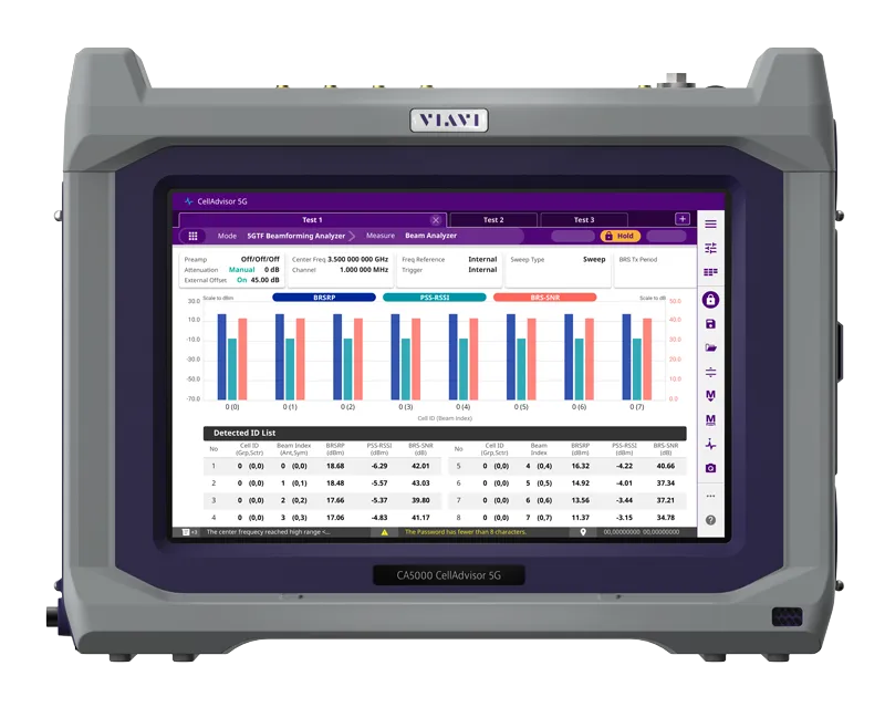 Bundle Viavi CA5000VB2 CellAdvisor 5G
