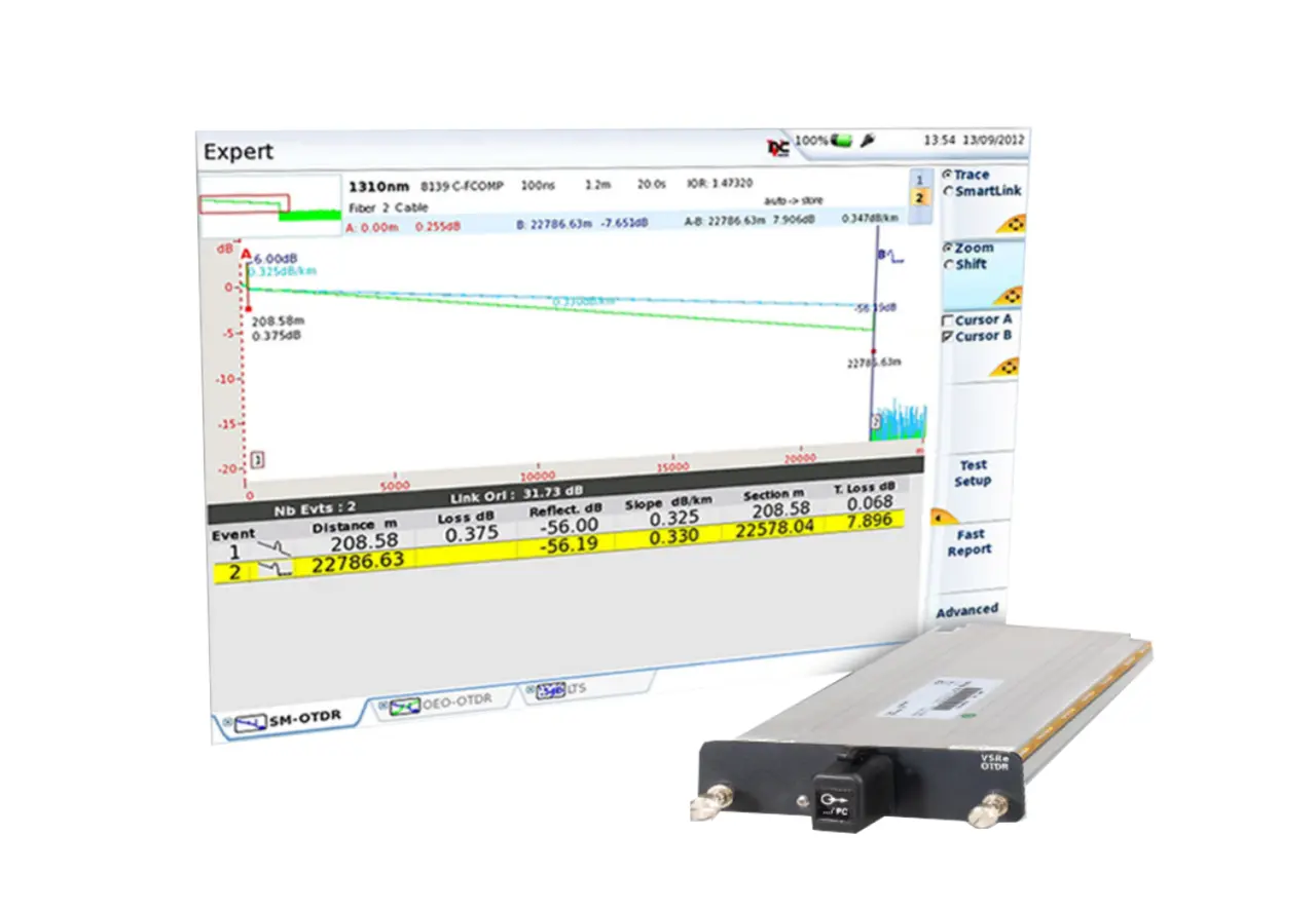 Modulo OTDR Viavi E8126C-FCOMP