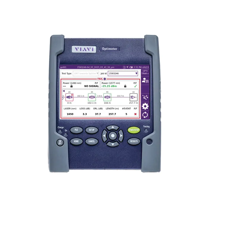 Tester Fibra Ottica Viavi EOPT-165FAPM-APC