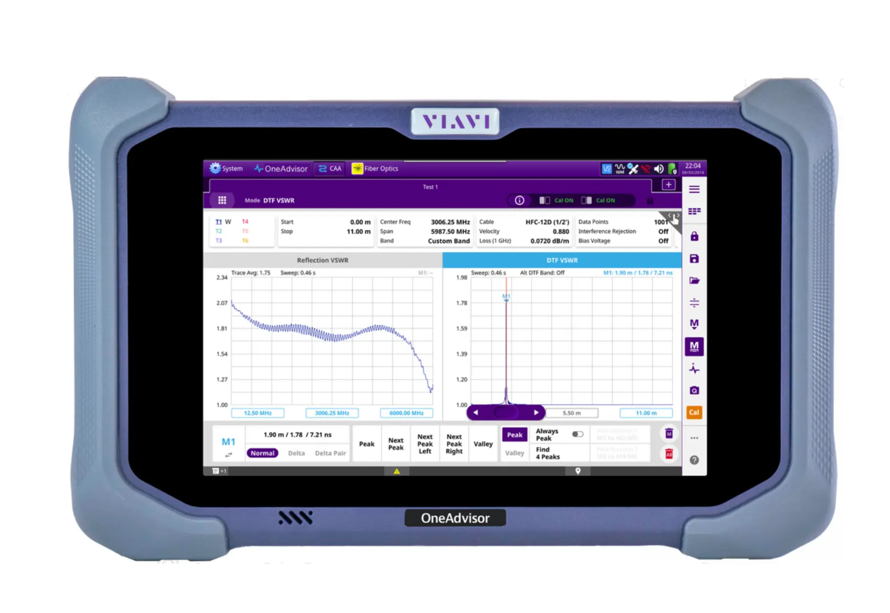 Analizzatore di Cavi e Antenne Viavi OneAdvisor-800
