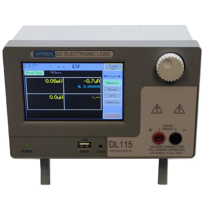 Carico Elettronico DC Vitrek DL115